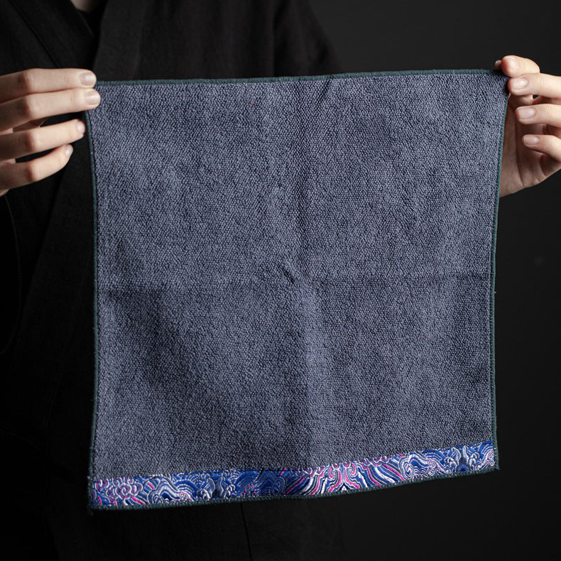 Auspicious Clouds Velvet Tea Towel - Image 7