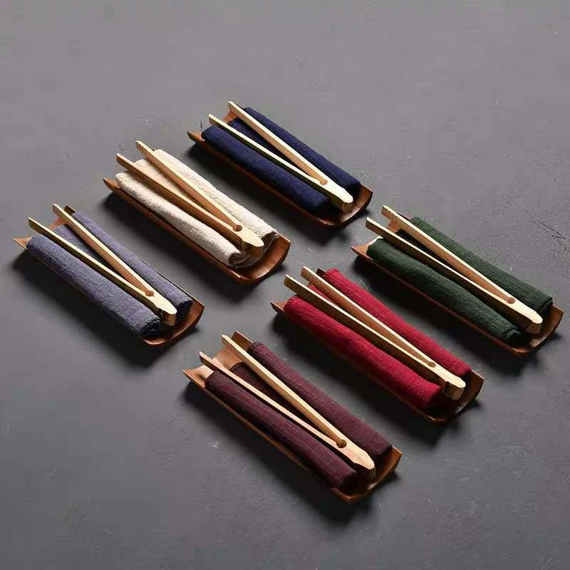 Bamboo Cha He With Towl And Clip - Image 12