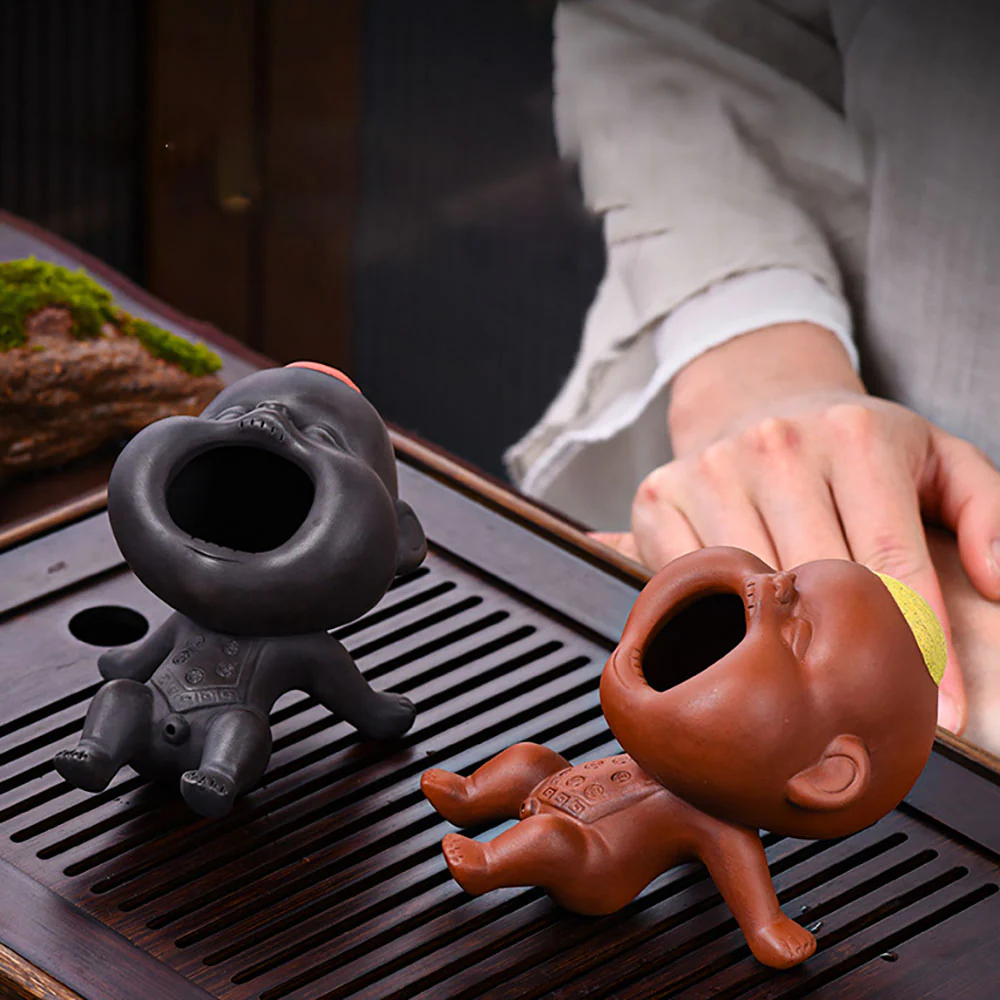 Big Mouth Pee Pee Boy Tea Pet - Image 3