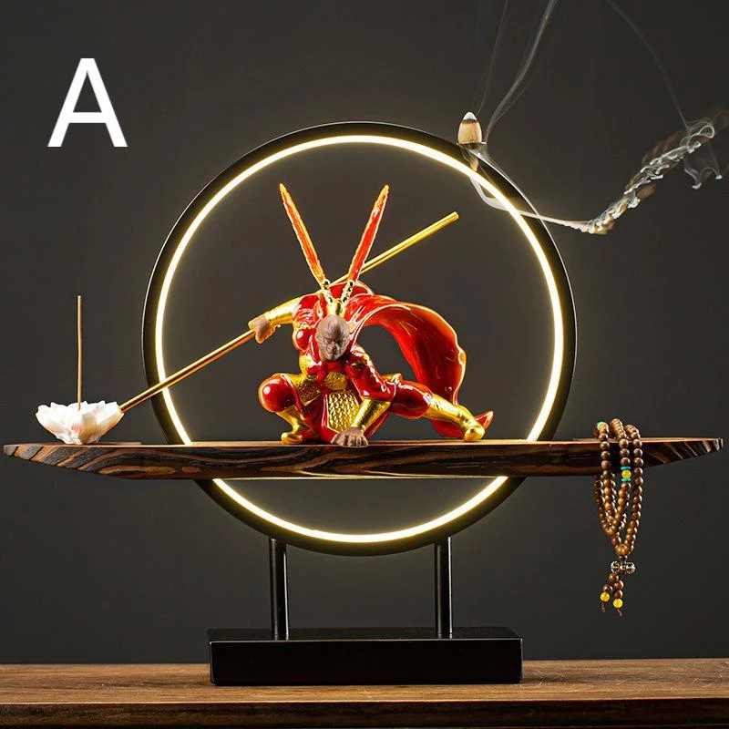 Black Myth Wukong With LED And Incense Holder - Image 2