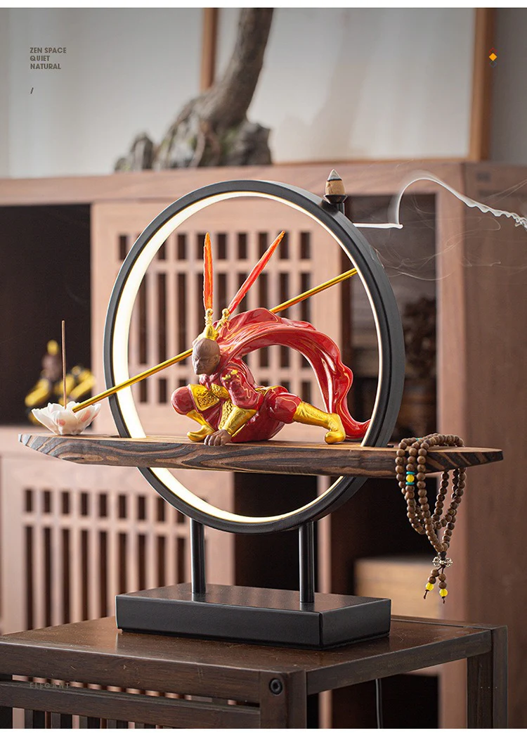 Black Myth Wukong With LED And Incense Holder - Image 7