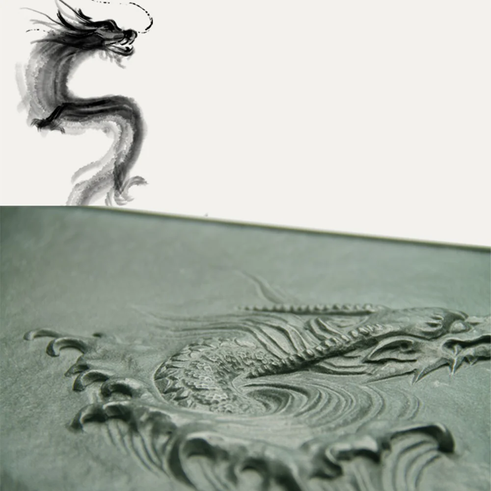 Black Stone Dragon Gongfu Tea Tray - Image 4