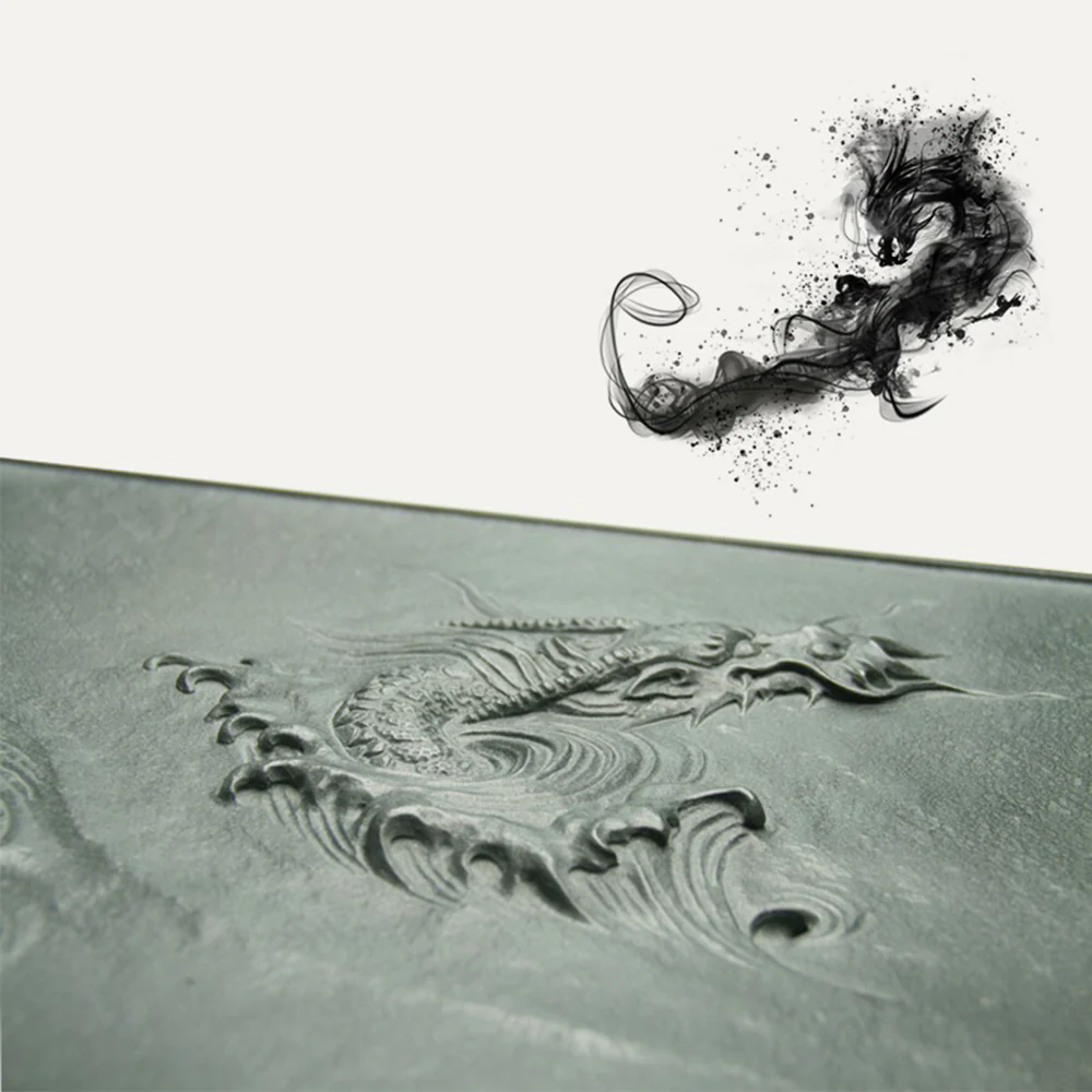 Black Stone Dragon Gongfu Tea Tray - Image 5