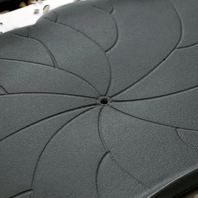 Black Stone Lotus Pond Tea Tray With Induction Cooker - Image 3