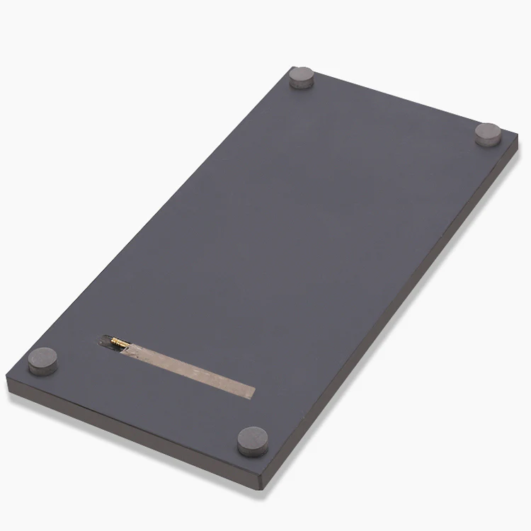 Black Stone Tea Tray With Lotus Flower - Image 9