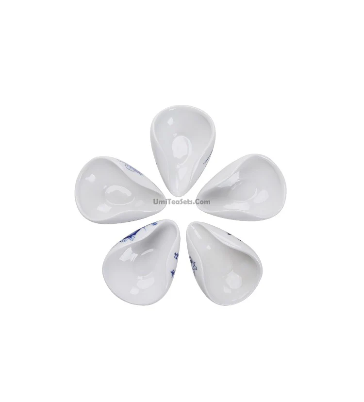 Blue And White Porcelain Cha He - Image 7