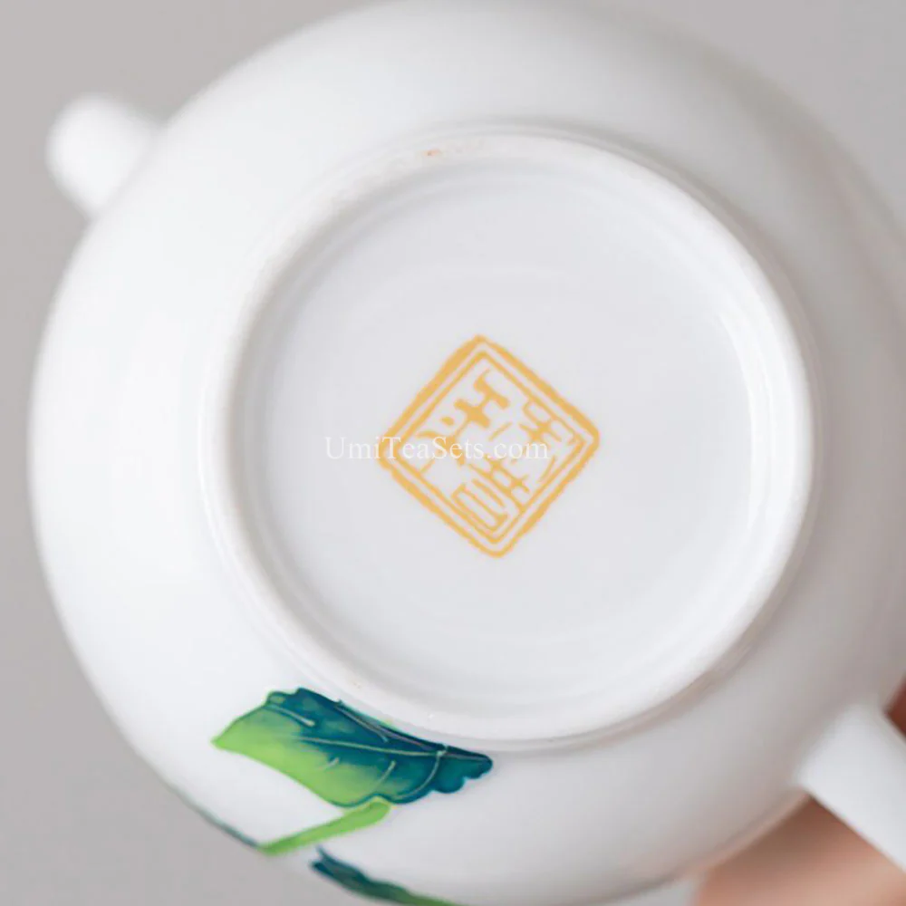 Blue Hydrangea Porcelain Tea Set - Image 4