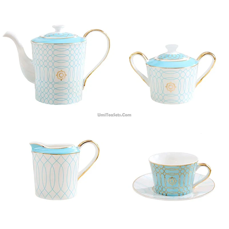 Bone China Thiago British Tea Set - Image 5