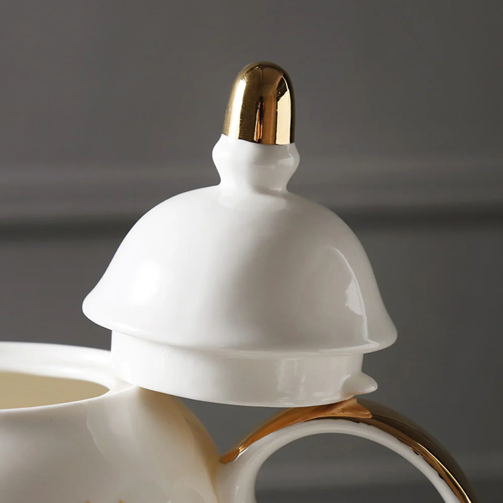 British Bone China Magpie Tea Set - Image 3