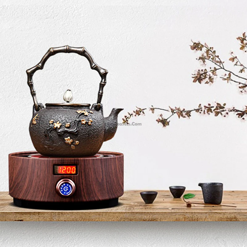 Cast Iron Induction Cooker Teapot Warmer - Image 6