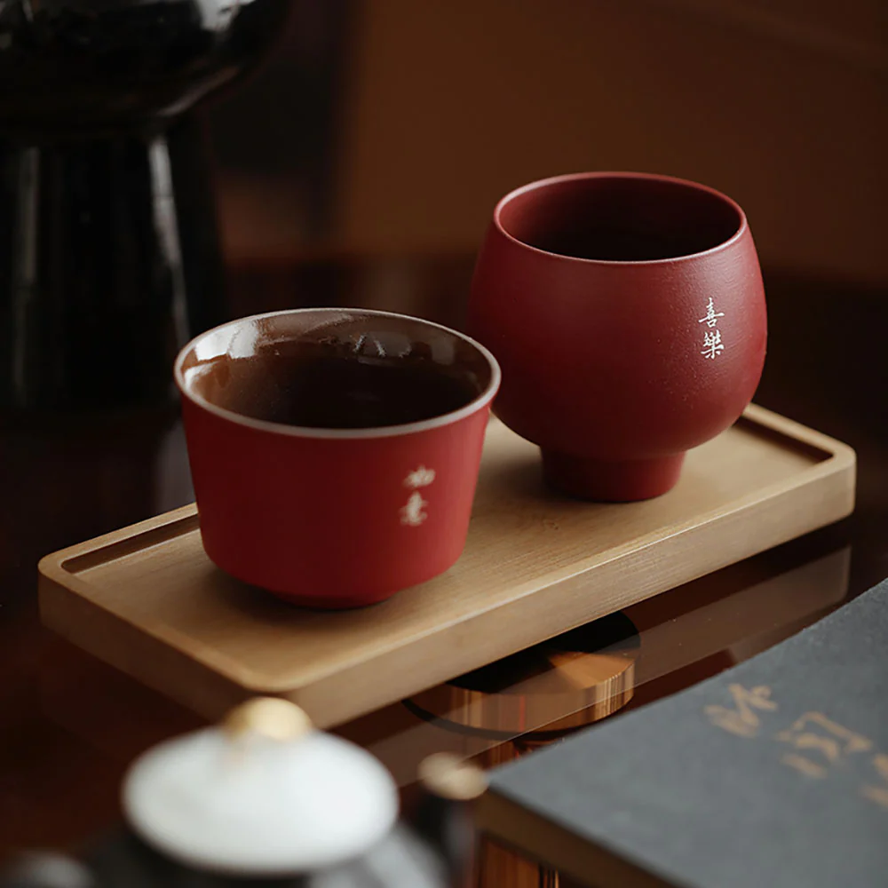 Ceramic Five Blessings Gongfu Tea Cup Set - Image 5