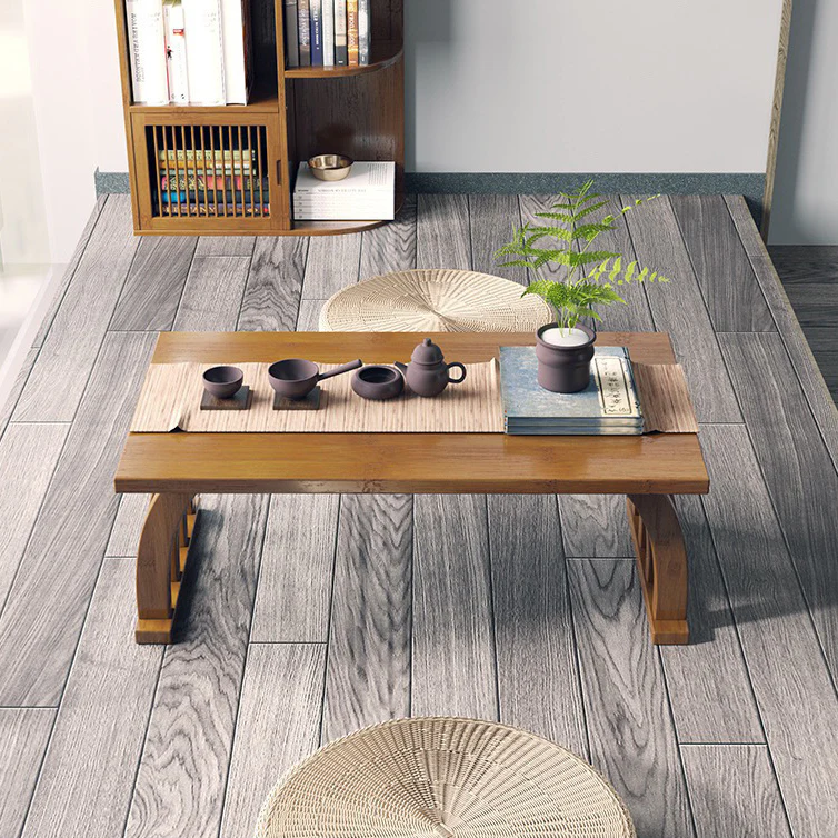 Bamboo Arched Low Tea Table - Image 3
