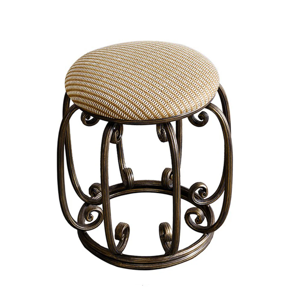 Chinese Cherry Wood Pipa Tea Table Set With Iron Legs - Image 5