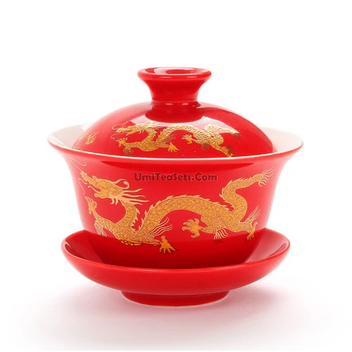 Chinese Dragon Pattern Gaiwan - Image 2