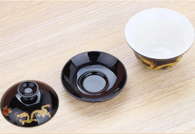 Chinese Dragon Pattern Gaiwan - Image 4