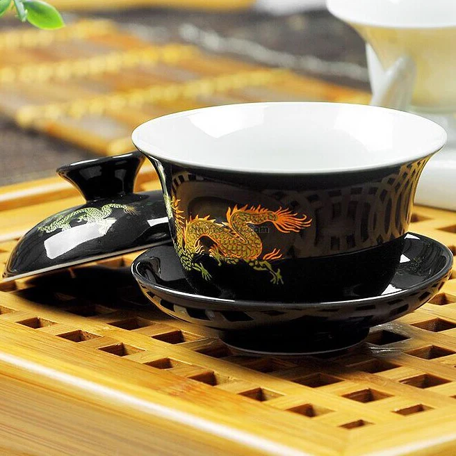 Chinese Dragon Pattern Gaiwan - Image 6