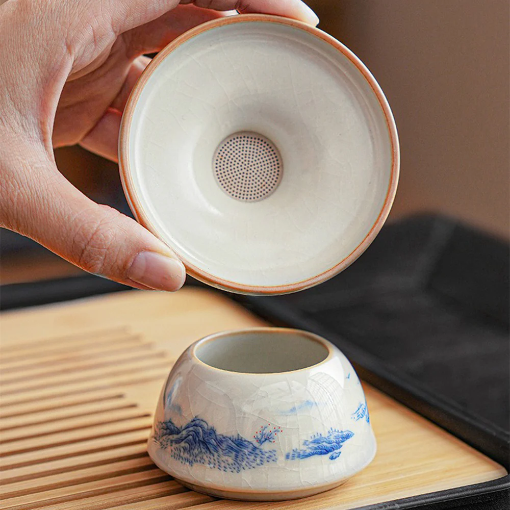 Chinese Ruyao Fairyland Tea Set - Image 5