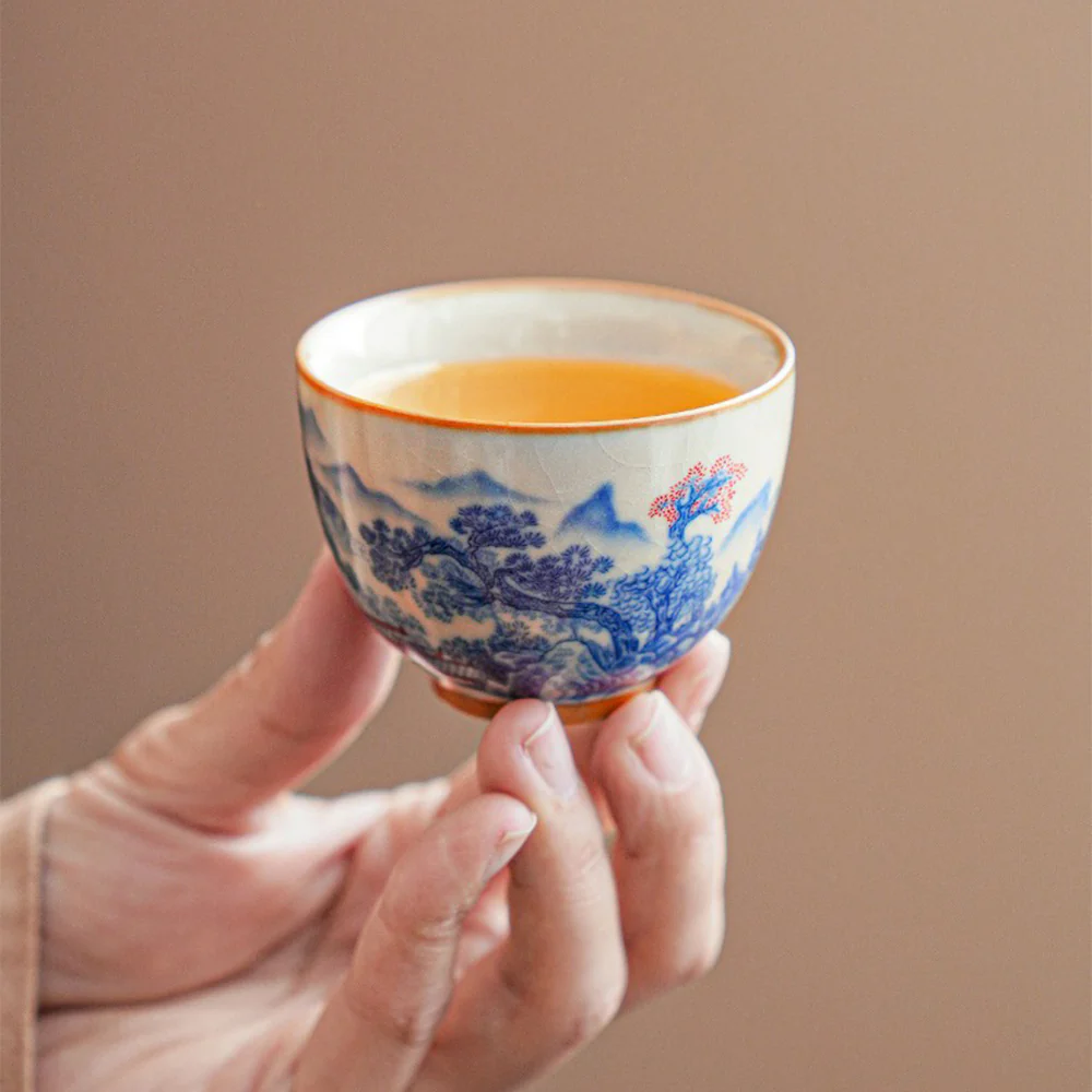 Chinese Ruyao Fairyland Tea Set - Image 6