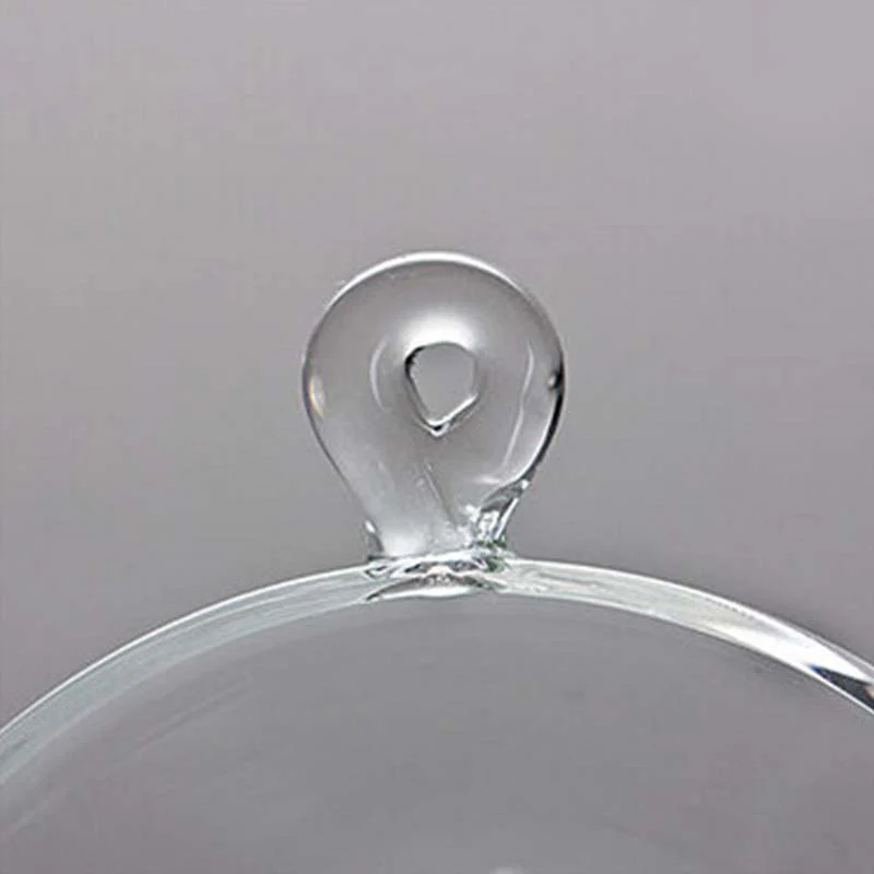 Clear Glass Tea Strainer And Holder - Image 4