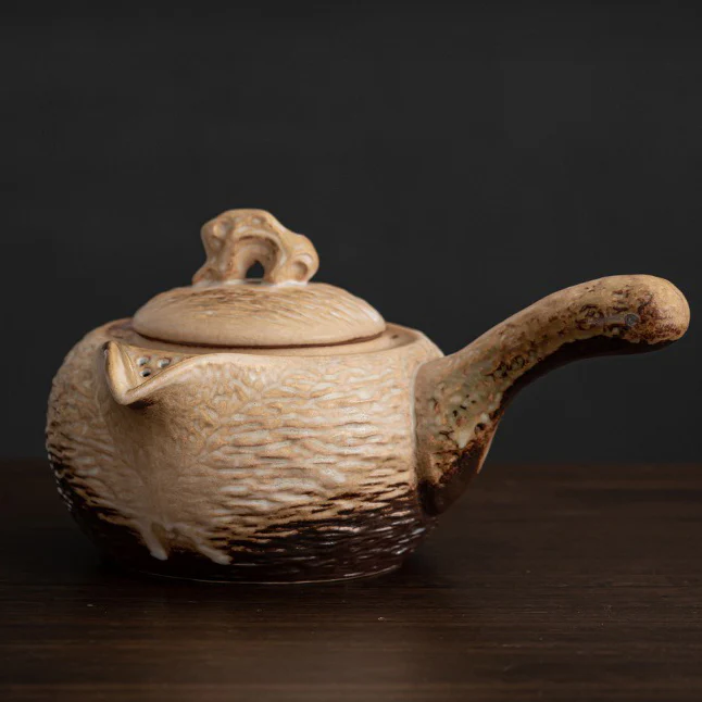 Coarse Clay Heated Tea Set - Image 8
