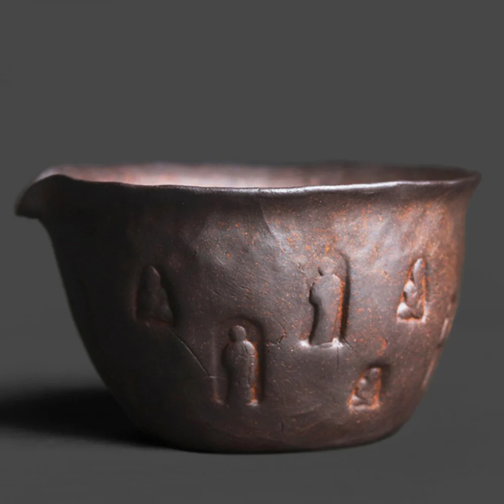 Coarse Pottery Dunhuang Buddha Fair Cup
