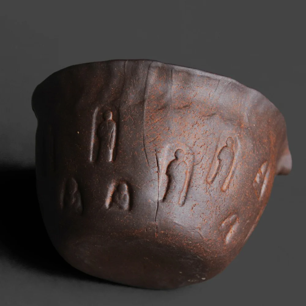 Coarse Pottery Dunhuang Buddha Fair Cup - Image 3