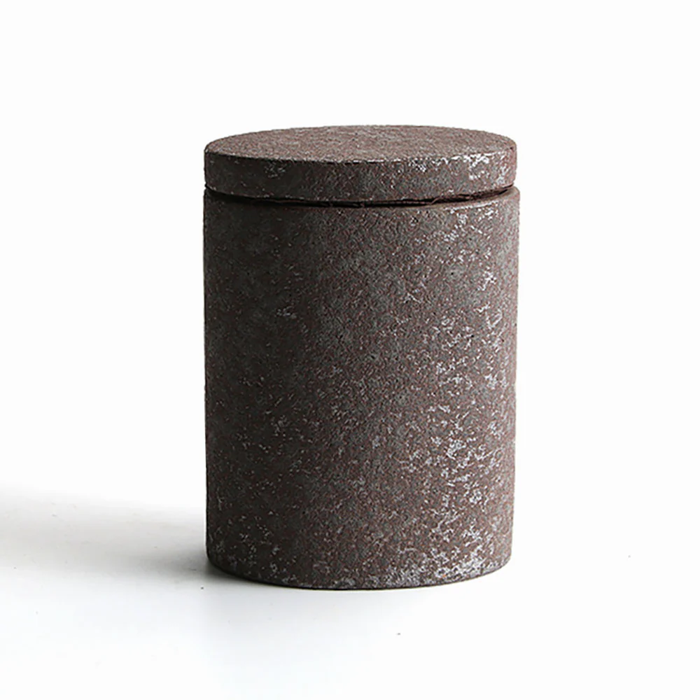 Coarse Pottery Four Tea Caddies Set - Image 3