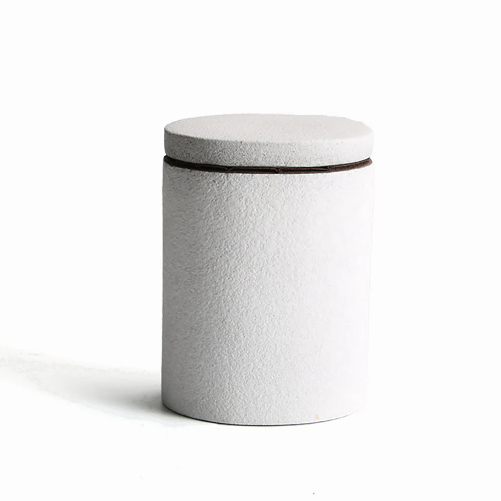 Coarse Pottery Four Tea Caddies Set - Image 4