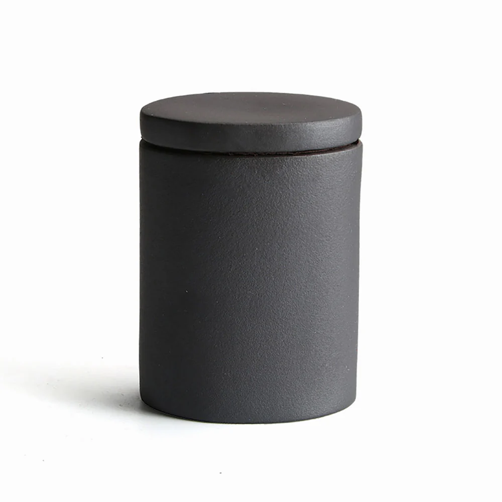 Coarse Pottery Four Tea Caddies Set - Image 5