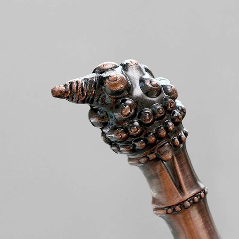 Copper Bamboo Root Tea Knife - Image 3