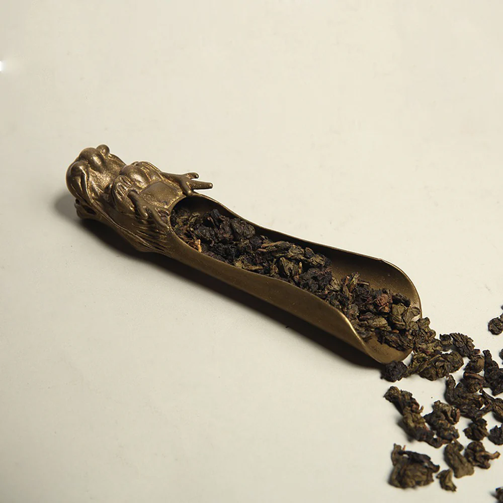 Copper Dragon Cha He Tea Holder - Image 2