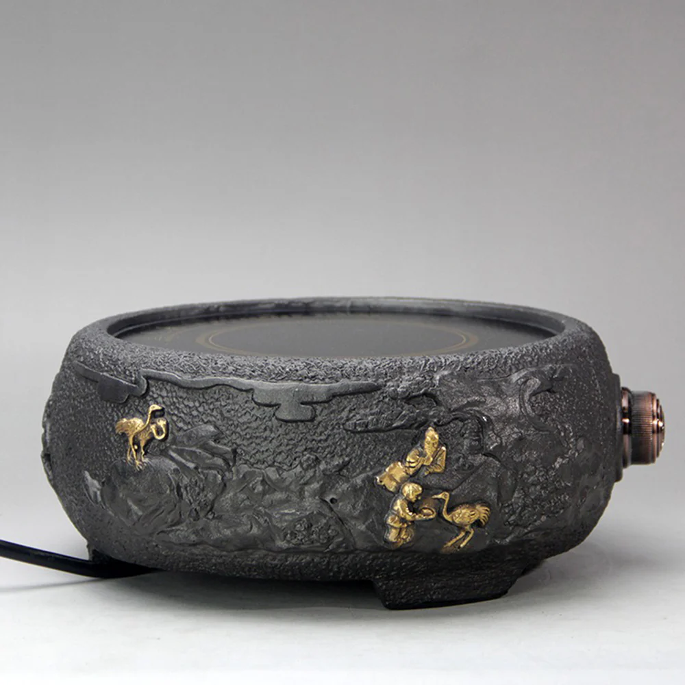Crane Cast Iron Teapot With Induction Cooker - Image 4