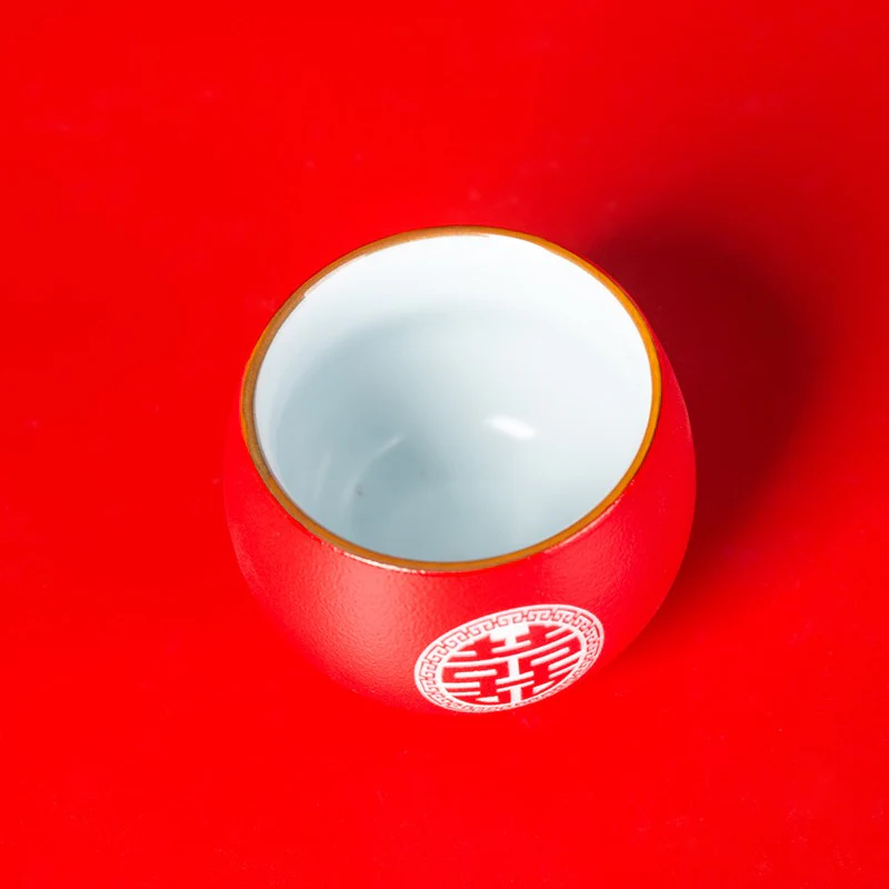 Double Happiness Six Tea Cups Set - Image 7