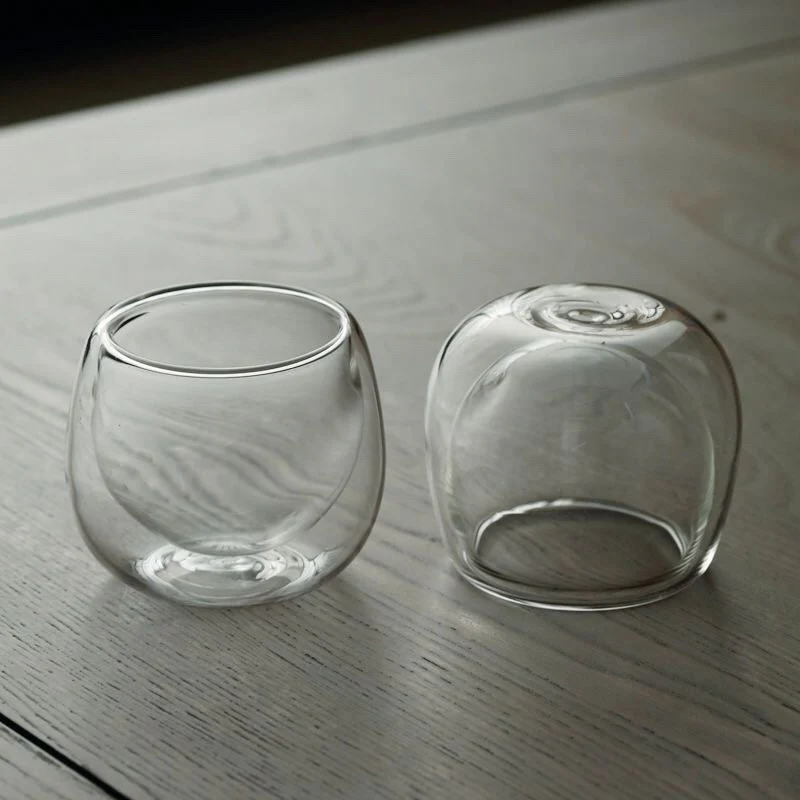 Double Wall Glass Gongfu Tea Cup (Set of 6) - Image 11