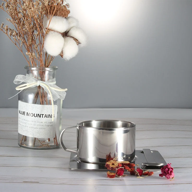 Double Wall Stainless Steel Tea & Coffee Cup - Image 7