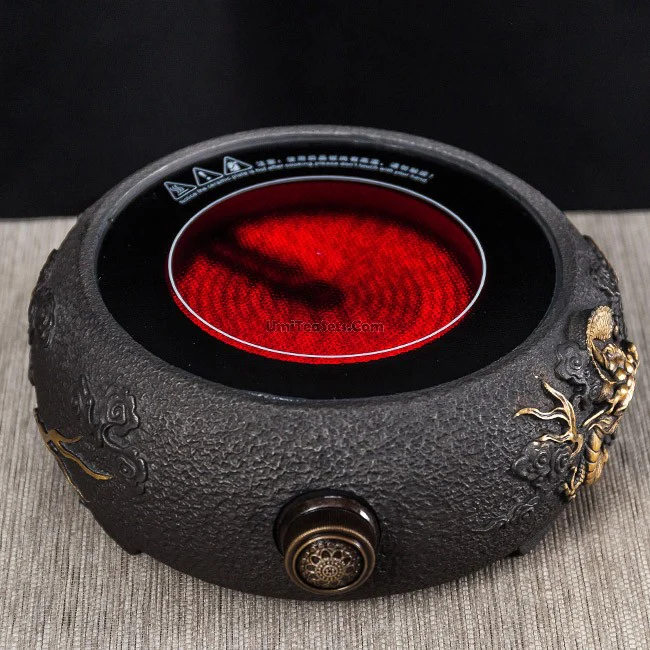 Dragon Cast Iron Teapot With Induction Cooker - Image 7