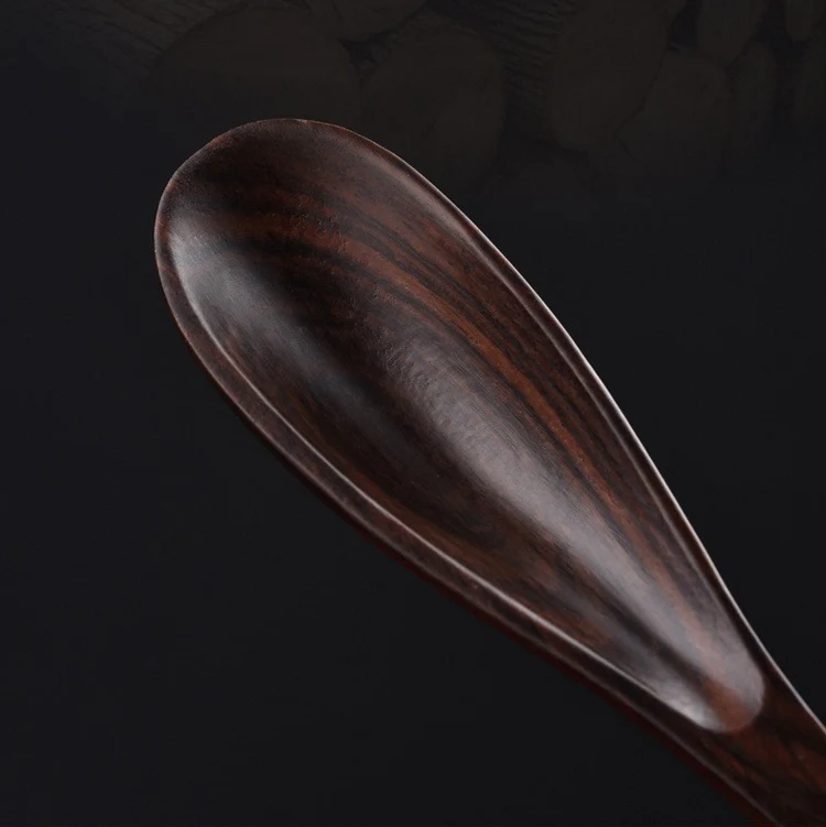 Ebony Wood Pipa Cha He Tea Holder - Image 8