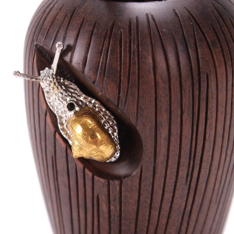 Ebony Wood Tea Ceremony Utensil Set - Image 5