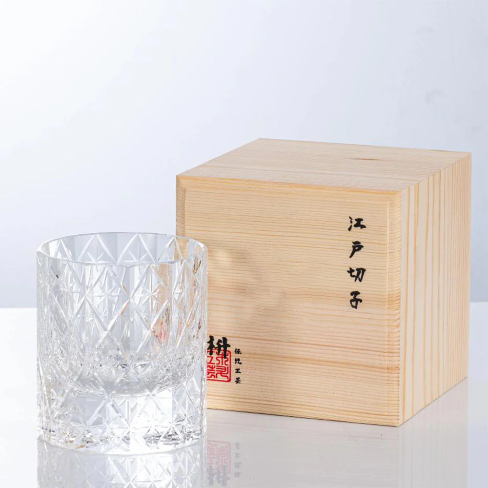Edo Kiriko Handcrafted Celestial Whisky Glass Tea Cup - Image 7
