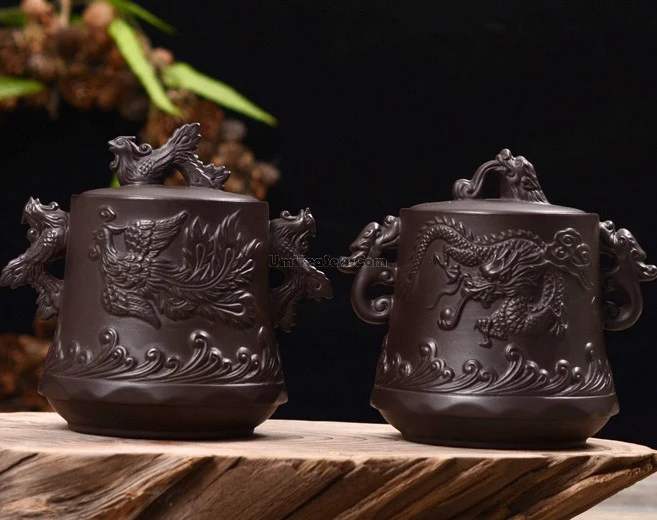 Empaistic Dragon Clay Tea Caddy - Image 7