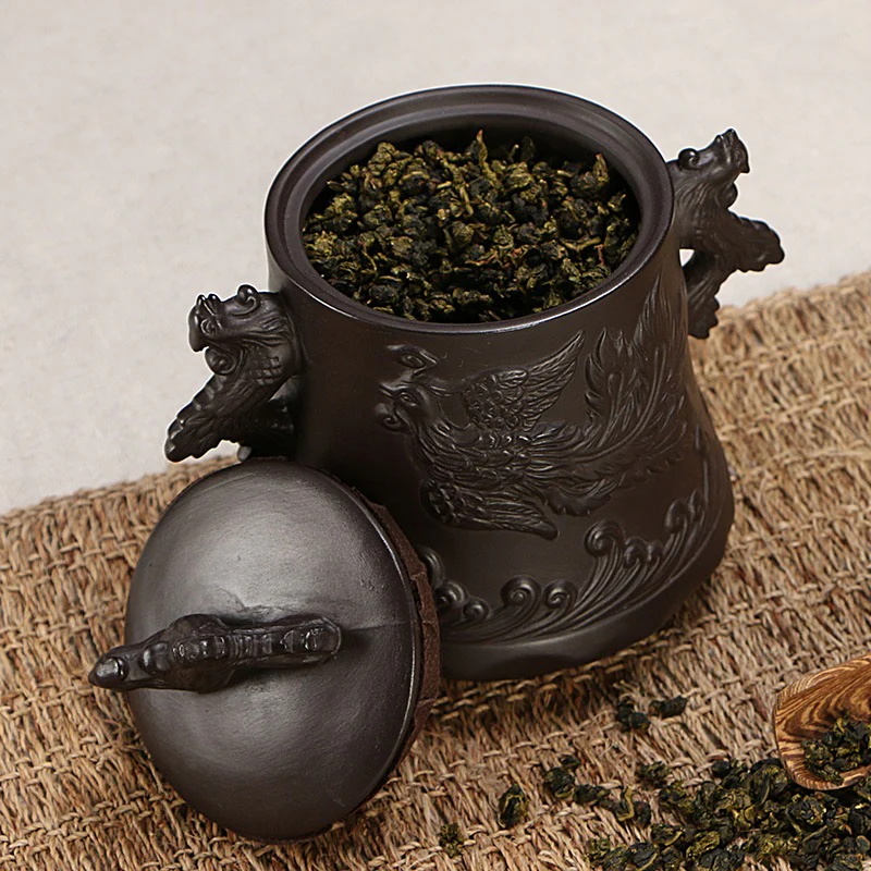Empaistic Dragon Clay Tea Caddy - Image 9