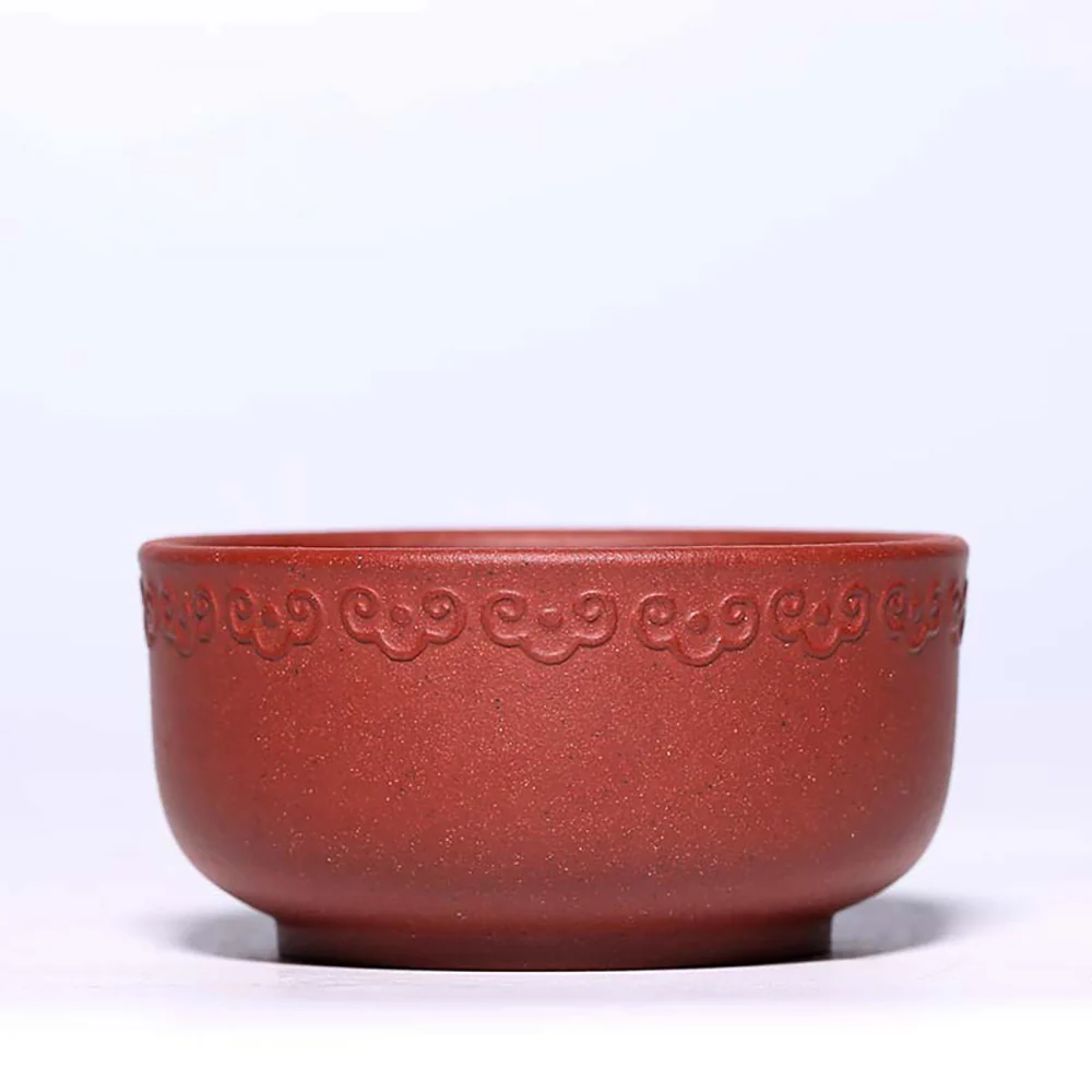 Five Color Purple Clay Auspicious Cloud Gongfu Tea Cup (Set of 5) - Image 4