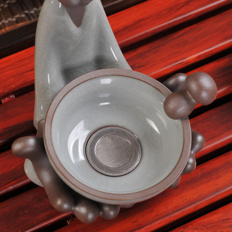 Ge Kiln Tea Strainer And Holder - Image 11