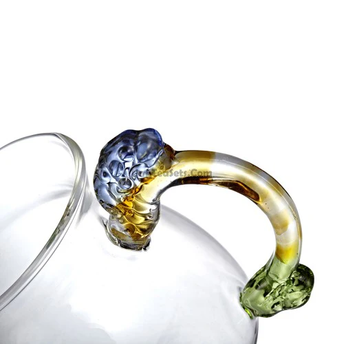 Glass Fair Cup With Dragon Handle - Image 3