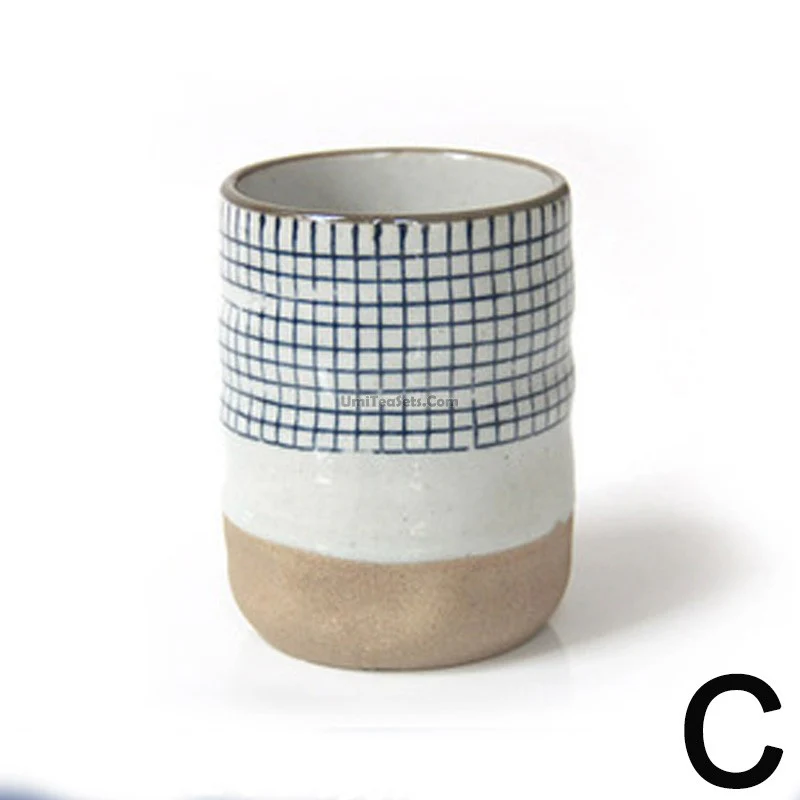Japanese Karatsu Earthenware Tea Cup - Image 4