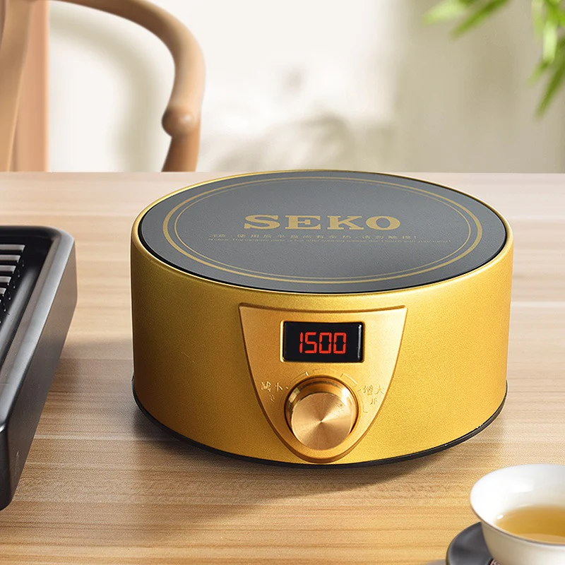 Golden Induction Cooker Teapot Warmer - Image 5
