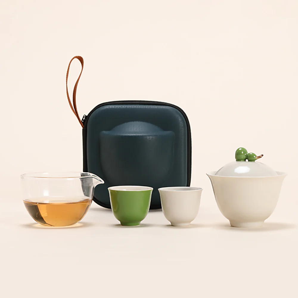 Gourd Gaiwan Travel Tea Set - Image 2