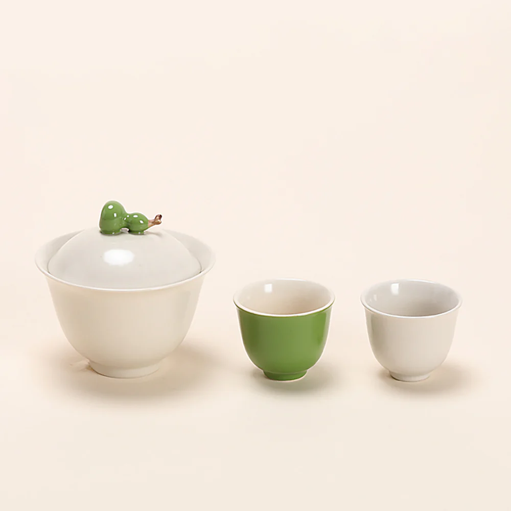 Gourd Gaiwan Travel Tea Set - Image 4