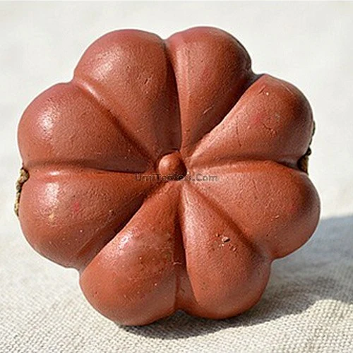 Hand-crafted Pumpkin Purple Clay Tea Pet - Image 6