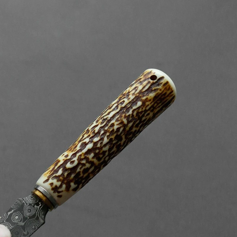 Handmade Antler Shaped Tea Knife - Image 4
